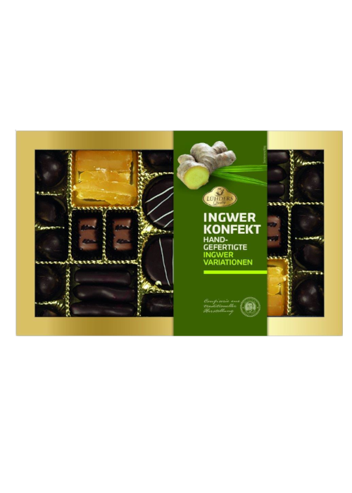 Ingwer Konfekt, klassisch sortiert