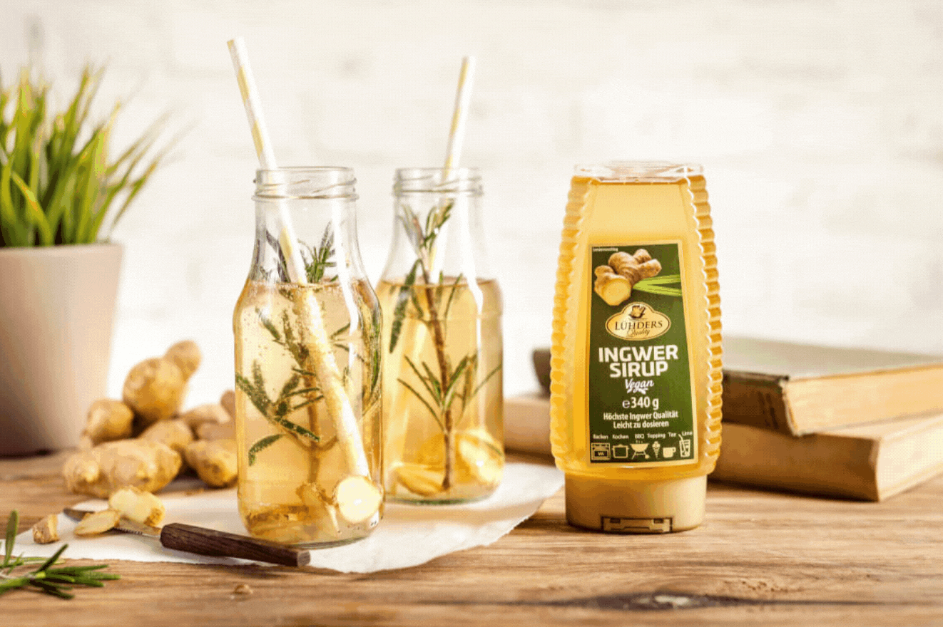 Lühders Ingwer Sirup